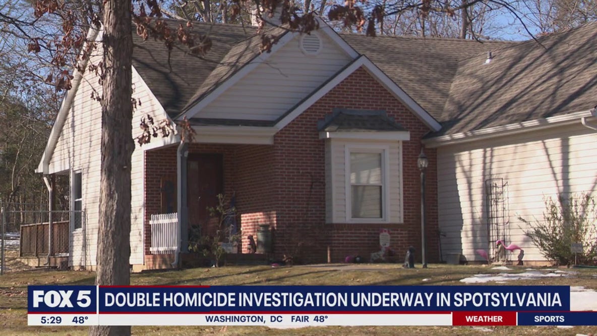 Double homicide investigation underway in Spotsylvania County